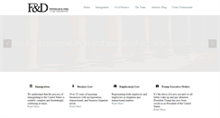 Desktop Screenshot of fdlegal.com